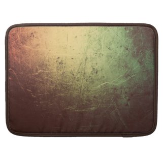 Grunge Sheen Faux Leather with Metal Celtic Spiral Sleeves For MacBooks