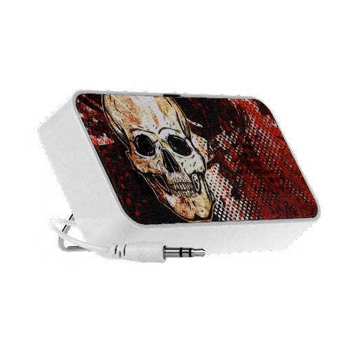 Grunge Skull Speaker