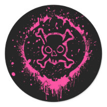 Grunge Skull stickers
