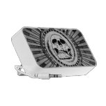 Grunge Skull Vector Portable Speaker