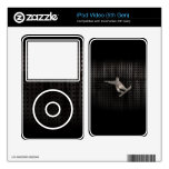 Grunge Snowboarding Decals For The iPod Video