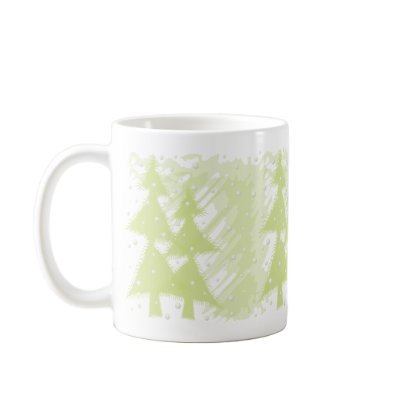 grunge snowy night mugs by VioDeSign