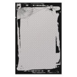 Grunge Spider Web Fence Goth Stationery