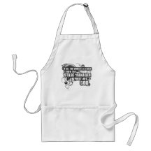 Grunge Stage Manager God Aprons