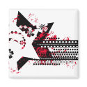 grunge star magnets by VioDeSign grunge star magnets