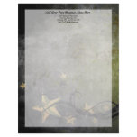 Grunge Stars Vintage Design letterhead