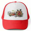 grunge strawberry hats