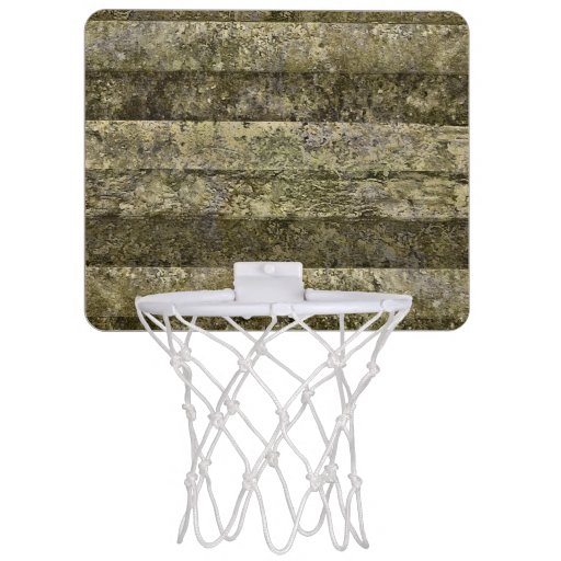 Grunge Stripes Print Mini Basketball Hoop Zazzle