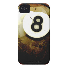 Grunge Style 8 Ball iPhone 4 Case-Mate Case