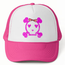 GRUNGE STYLE EMO GIRL SKULL hats by psychokiller138 GRUNGE STYLE EMO GIRL SKULL hats
