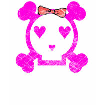 GRUNGE STYLE EMO GIRL SKULL t-shirts by psychokiller138 GRUNGE STYLE EMO GIRL SKULL t-shirts