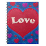 Grunge Style Love Theme notebooks
