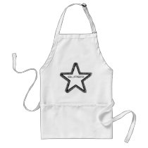 Grunge Superstar Apron by Superstarbing Grunge Superstar Apron