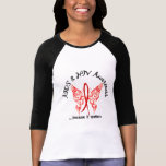 Grunge Tattoo Butterfly 6.1 AIDS Tee Shirt