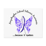 Grunge Tattoo Butterfly 6.1 ALS Postcards