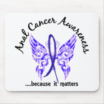 Grunge Tattoo Butterfly 6.1 Anal / Rectal Cancer Mouse Pads