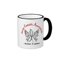 Grunge Tattoo Butterfly 6.1 Brain Cancer Coffee Mug