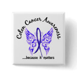 Grunge Tattoo Butterfly 6.1 Colon Cancer Pins