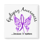 Grunge Tattoo Butterfly 6.1 Epilepsy Refrigerator Magnet