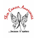 Grunge Tattoo Butterfly 6.1 Skin Cancer Tee Shirt