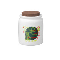 Grunge tracks fashion design candy jar candy jars