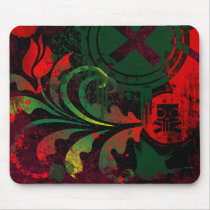 grunge tulip mousepads by VioDeSign grunge tulip mousepads
