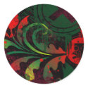grunge tulip stickers