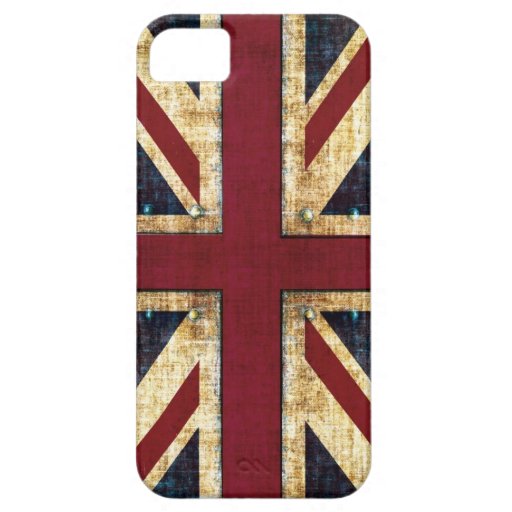 Grunge Union Jack iPhone 5 Cases