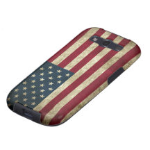 Grunge US Flag Galaxy S3 Case