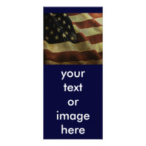 Grunge US Flag, gifts rack cards by Damn_the_Politicians Grunge US Flag, gifts rack cards