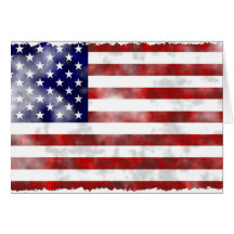 Grunge Usa Greeting Cards