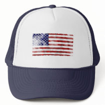 Grunge Usa Mesh Hats