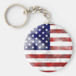 Grunge Usa Keychain