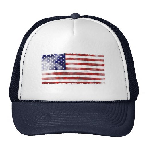 Grunge Usa Mesh Hats