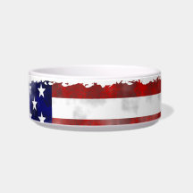 Grunge USA Cat Water Bowl
