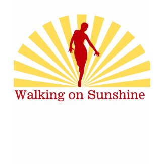 Grunge Walking On Sunshine shirt