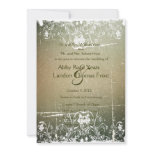 Grunge Wedding Invitation
