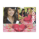 Grunge Winged Hearts 2010 Grad Invitations postcards