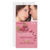 Grunge Winged Hearts Save the Date Your Photo photo cards by samack Grunge Winged Hearts Save the Date Your Photo photo cards