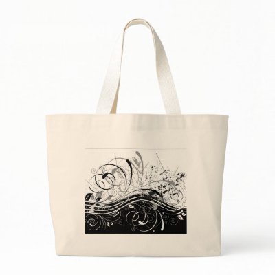 grunge winter canvas bags by VioDeSign