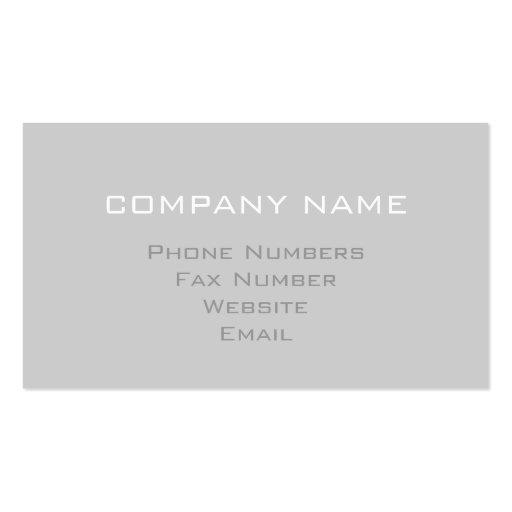 Grunge Wrenches Grey Business Card (back side)
