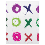 Grunge Xoxo Personalized Letterhead