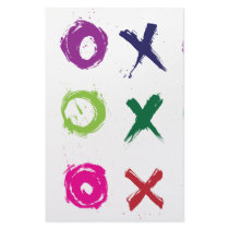 Grunge Xoxo Stationery Paper