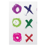 Grunge Xoxo stationery