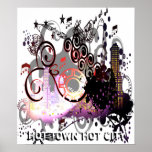 Grunged City Poster