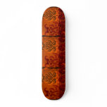 Grunged Damask Skateboard Deck