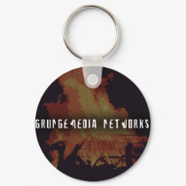 GrungeMedia networks Keychain by grungemedia GrungeMedia networks Keychain