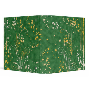 Grungy Background-Green Binder binder