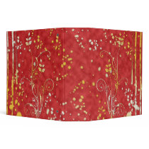 Grungy Background-Red Binder