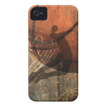 Grungy Basketball Case iPhone 4 Cases